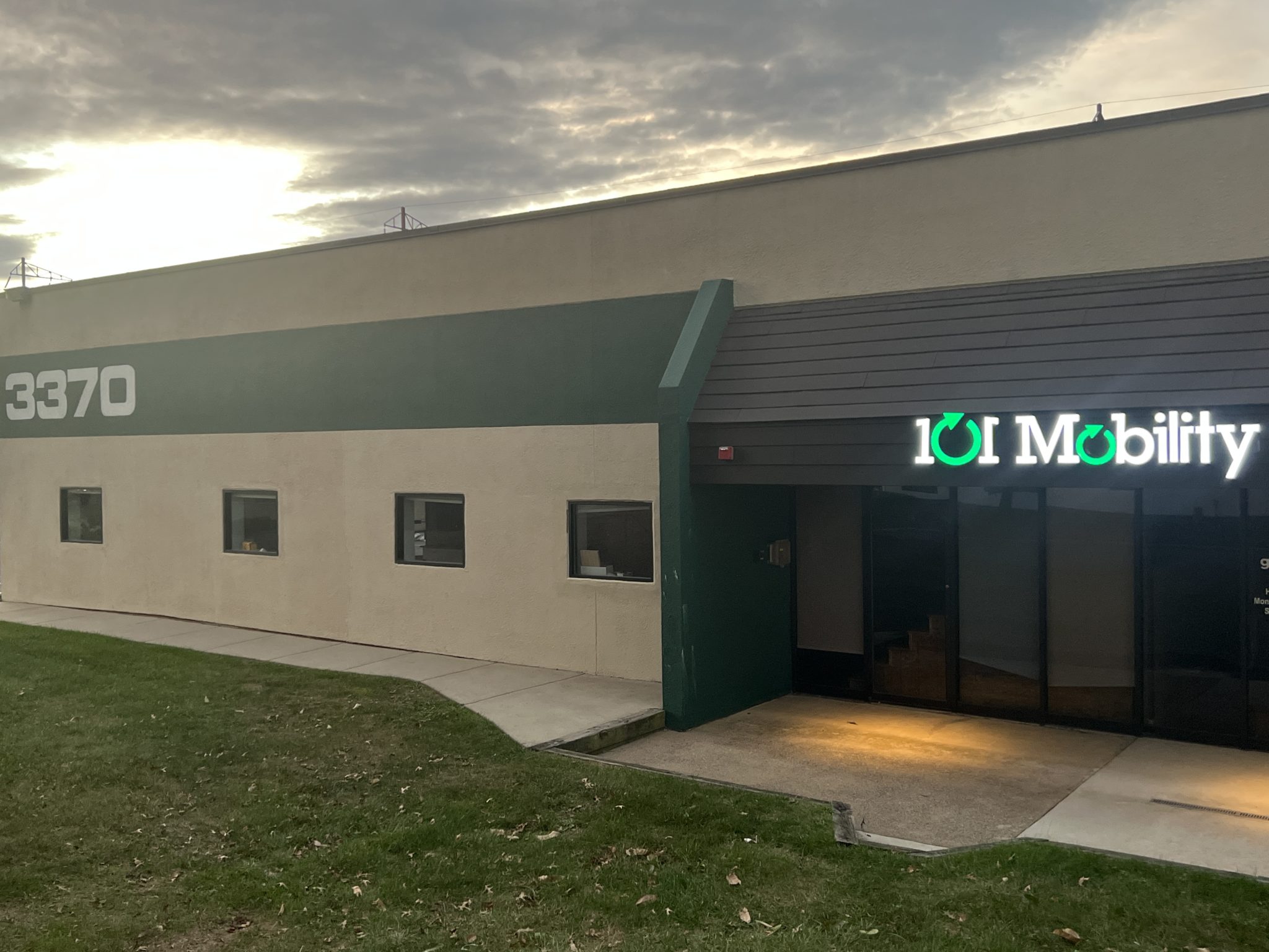 Exterior of Showroom
