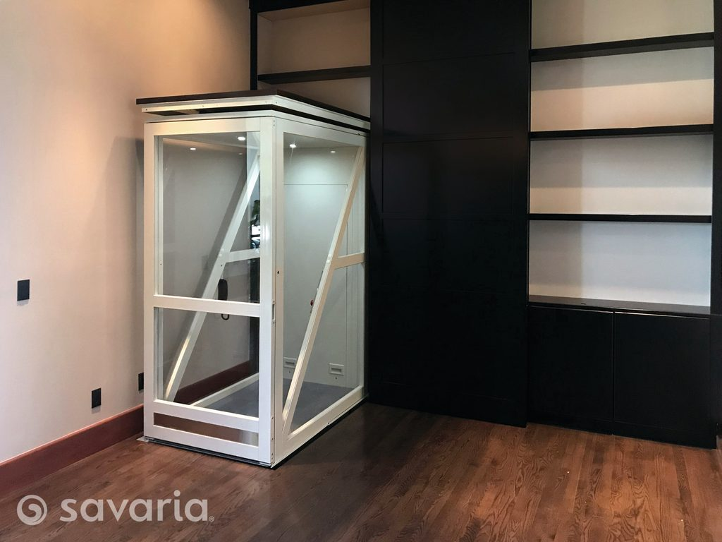 Savaria Telecab 17 installed in home